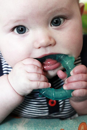 Help your babys teething discomfort